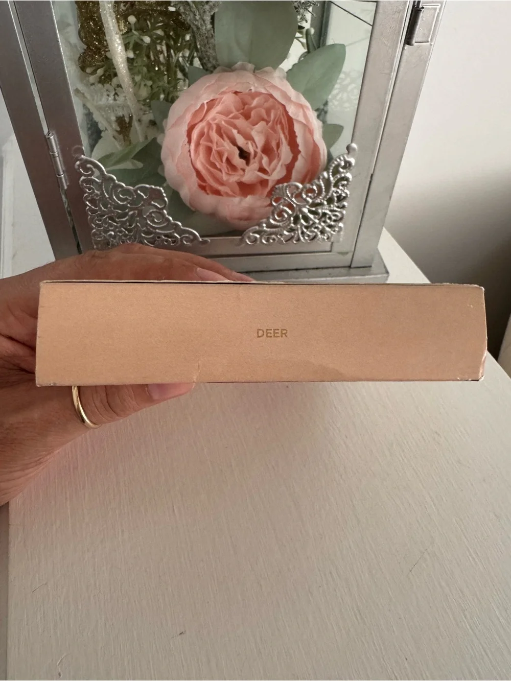 Hourglass DEER Radiant Face Palette - Peach, Rose & Champagne Shades